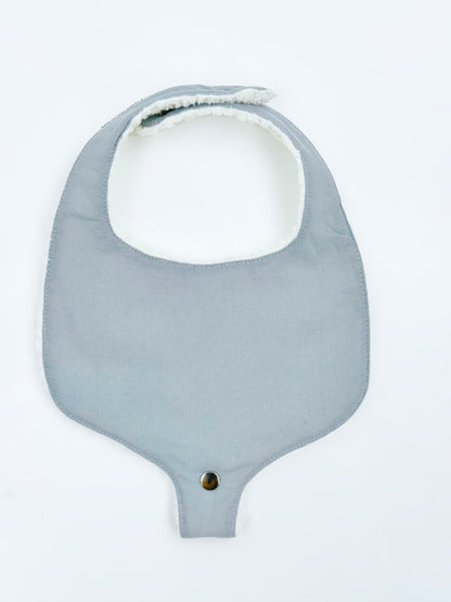 Pacifier Bib-Morning Fog