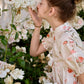 The Madeleine Dress-Ivory Bloom