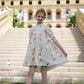 The Madeleine Dress-Ivory Bloom
