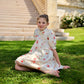 The Madeleine Dress-Ivory Bloom