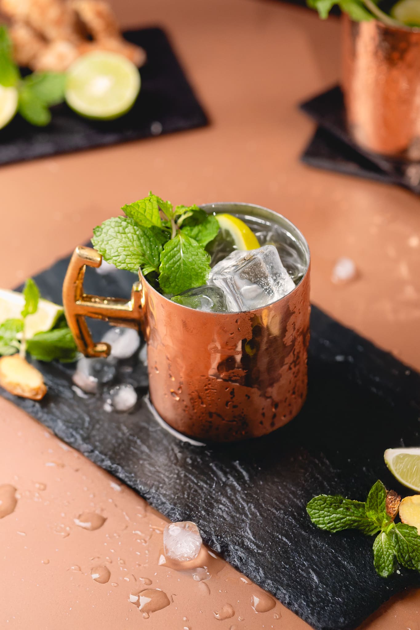 Copper Moscow Mule Mugs (Set of 2 in gift box)