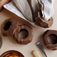Dor+Kie Kiaat Wood Napkin Ring
