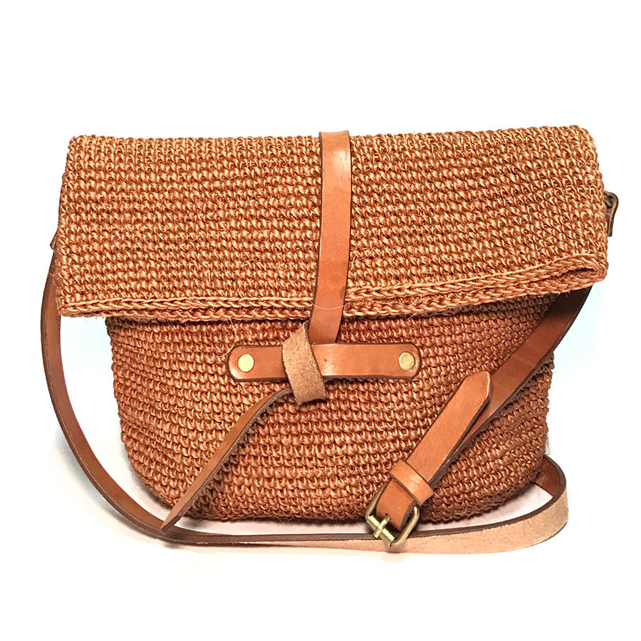 [WS] Carmen Woven Crossbody Bag | Orange