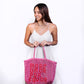 More Amor Por Favor Woven Jute Tote