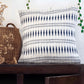 Monochrome Handwoven Pillow Cover (16" x 16")