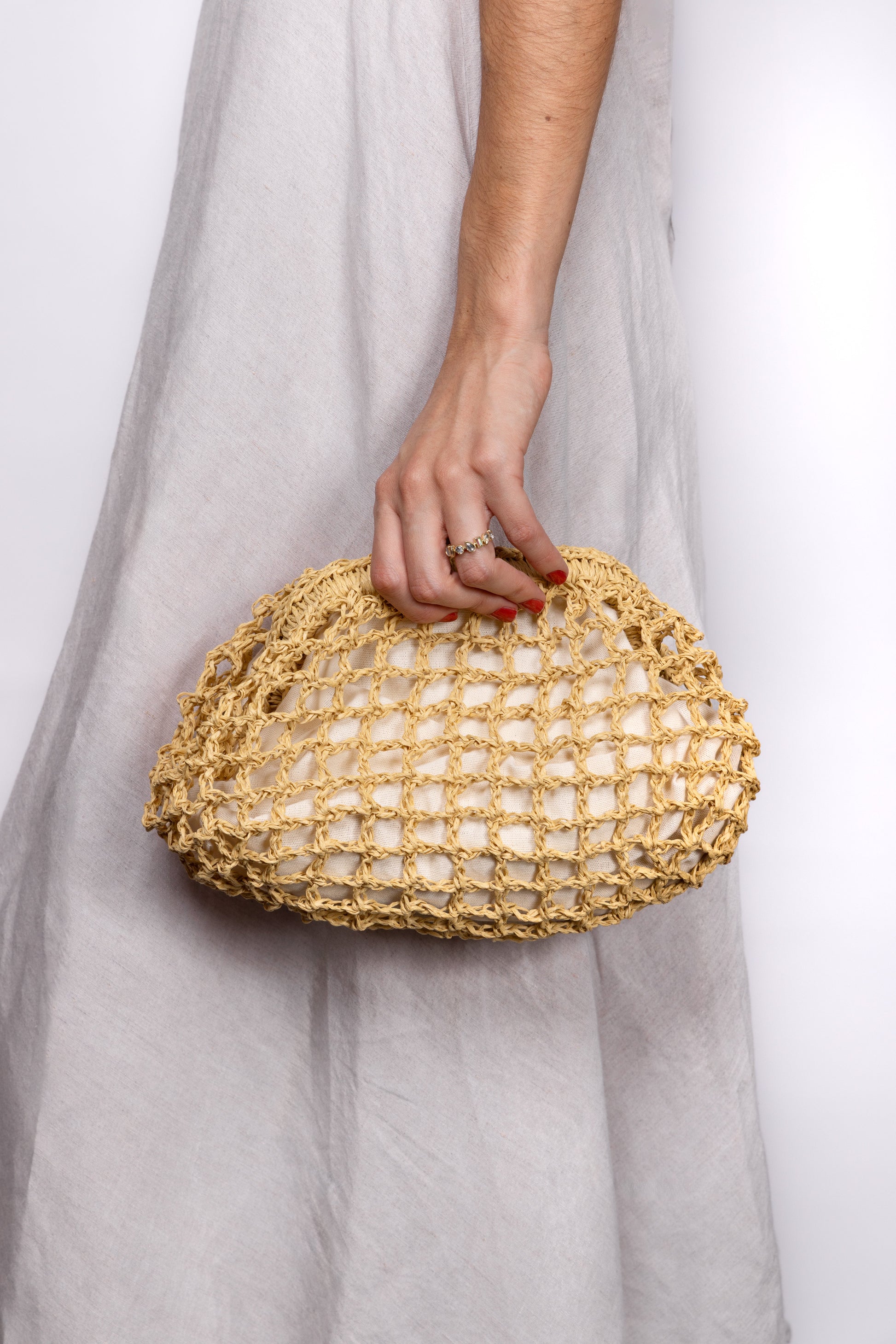 Ola Crochet Clutch