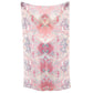Paisley Fringe Georgette Scarf - Multi