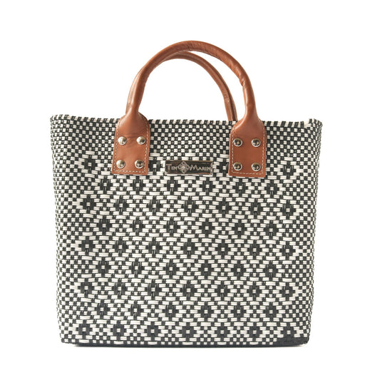 Panda Large Woven Crossbody Bag