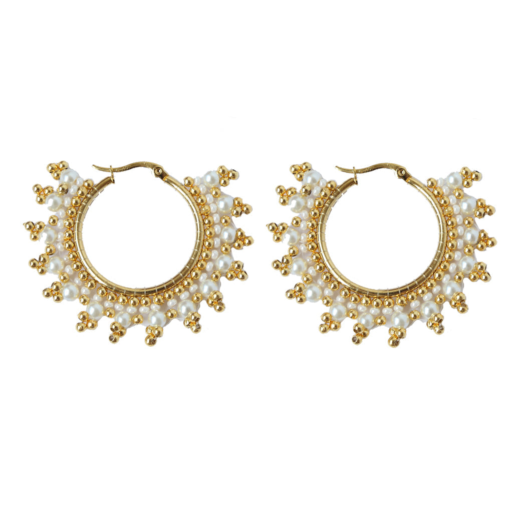 Perlita Hoop Earring