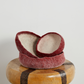 Berry Red Decorative Wool Nesting Bowls