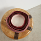 Berry Red Decorative Wool Nesting Bowls