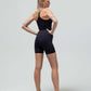 THE CROP RACERBACK V-NECK TANK TOP