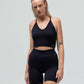 THE CROP RACERBACK V-NECK TANK TOP