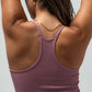 THE CROP RACERBACK V-NECK TANK TOP