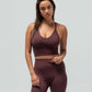 THE CROP RACERBACK V-NECK TANK TOP