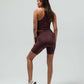 THE CROP RACERBACK V-NECK TANK TOP