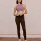 THE COMPRESSION LEGGING W/FUSED WAIST BAND
