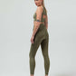 THE COMPRESSION LEGGING W/FUSED WAIST BAND