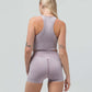 THE HEATHER HIGH-WAISTED SHORT