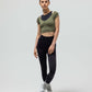 RIBBED CAP SLEEVE CROP TOP