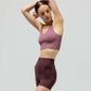 RIBBED BIKER SHORT