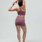 RIBBED BIKER SHORT