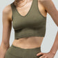 THE V-NECK SPORTS BRA