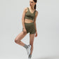 THE V-NECK SPORTS BRA