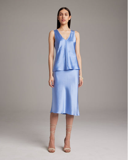 Silk Raw Edge Tank - Seasonal