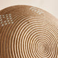Blonde Rwanda Ivory Diamond Wall Basket