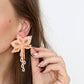 Pink Orchid Earring