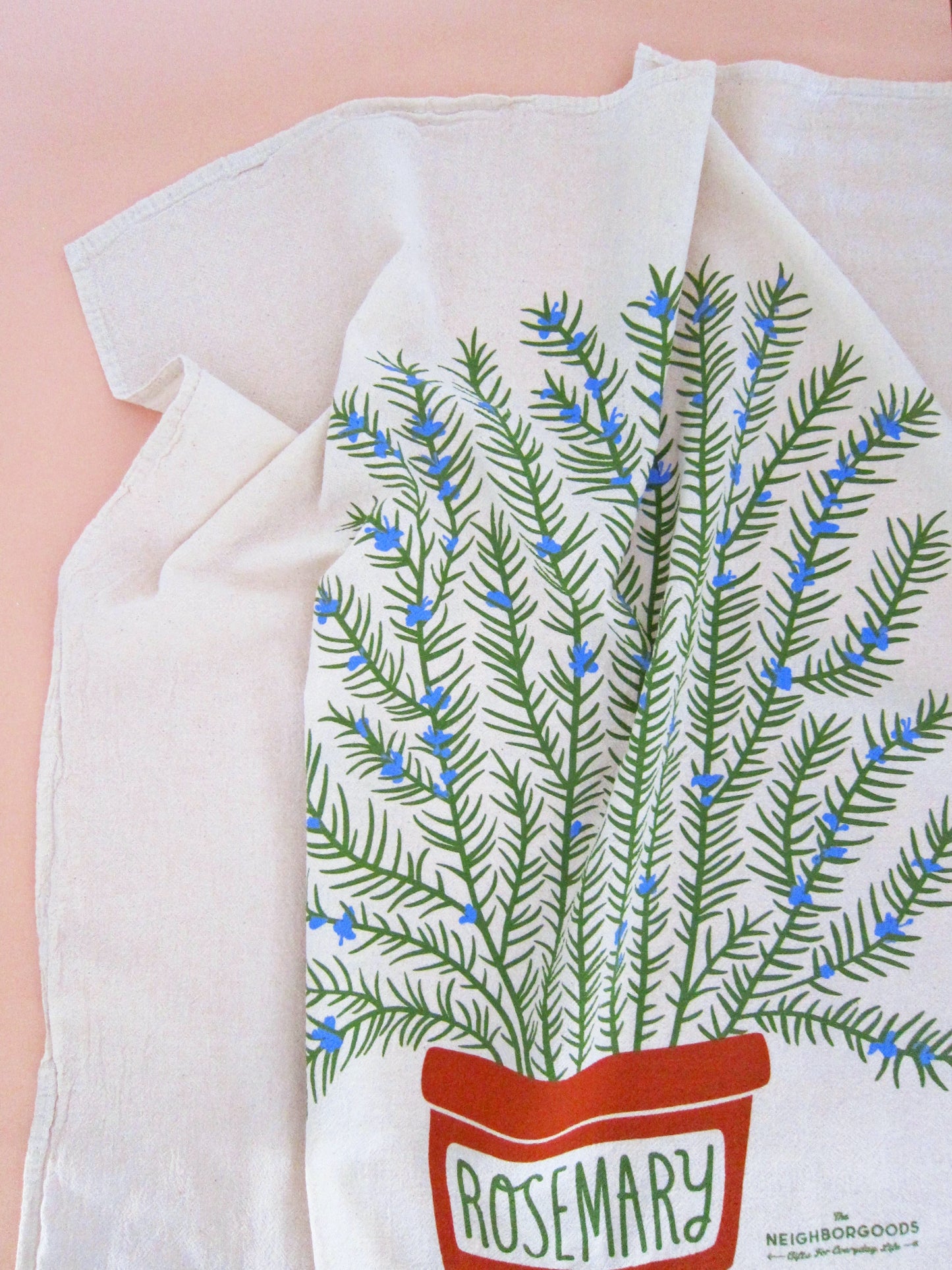 Rosemary Herb Dish Towel