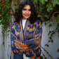Santo Kimono - Navy Mustard