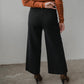 WIDE LEG TROUSERS - BLACK