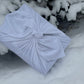 Set of 3 (S, L, XL) Reusable Cloth Furoshiki Gift Wrap | White