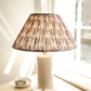 Pleated Lampshade in Laura Print