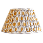 Pleated Lampshade in Stephanie Print