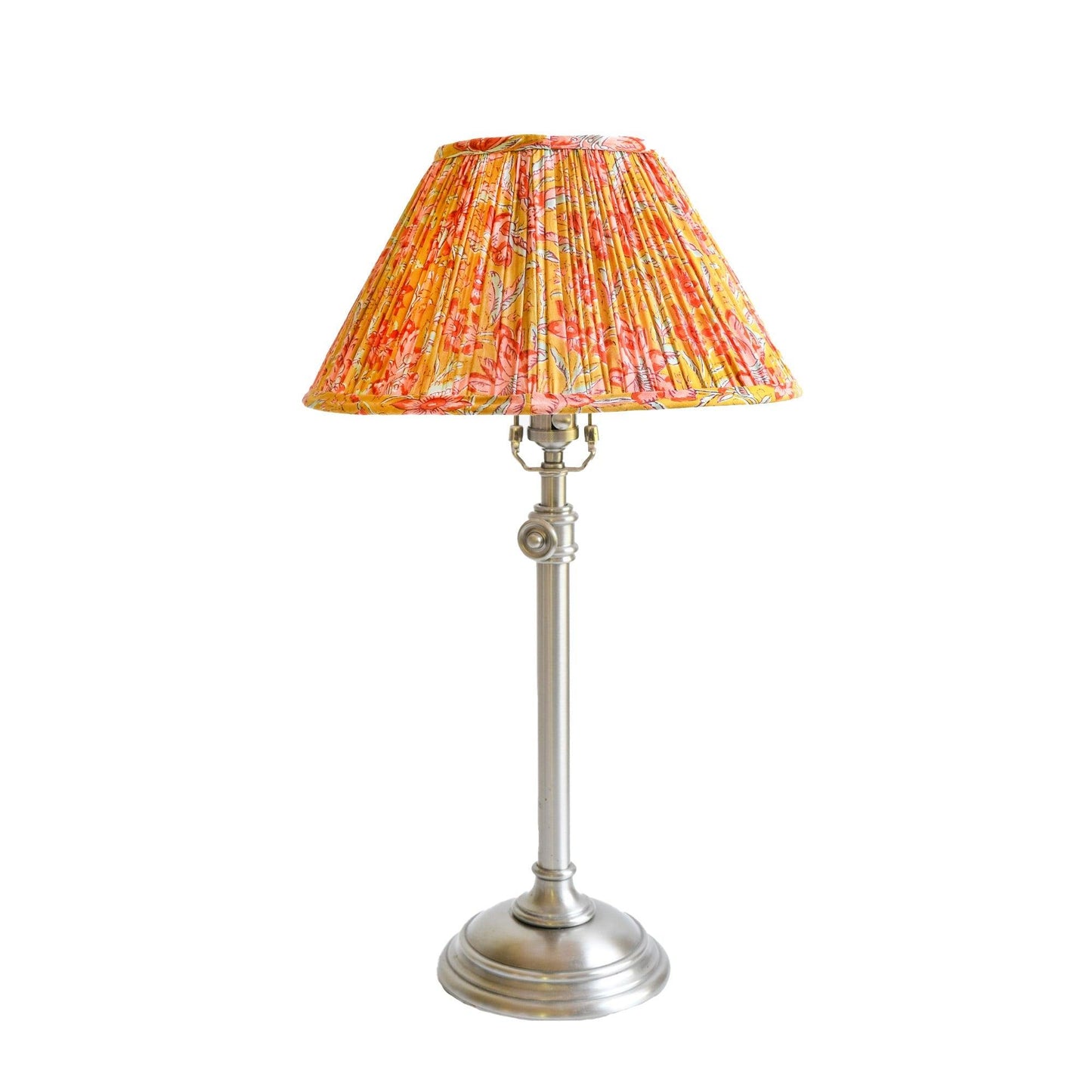 Pleated Lampshade in Lucinda Print