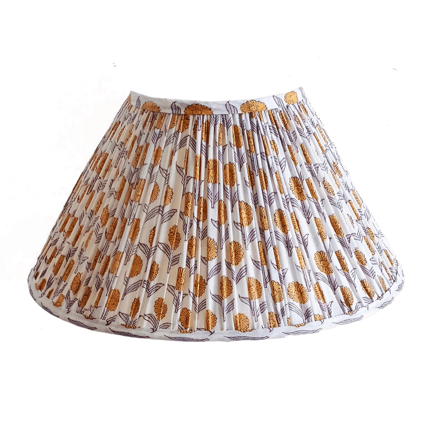 Pleated Lampshade in Stephanie Print