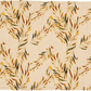 6 Organic Linen Placemats in Red Palm