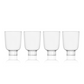 Romantic Stemless Wine Glasses