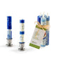Shabbat Star of David Painted Candles