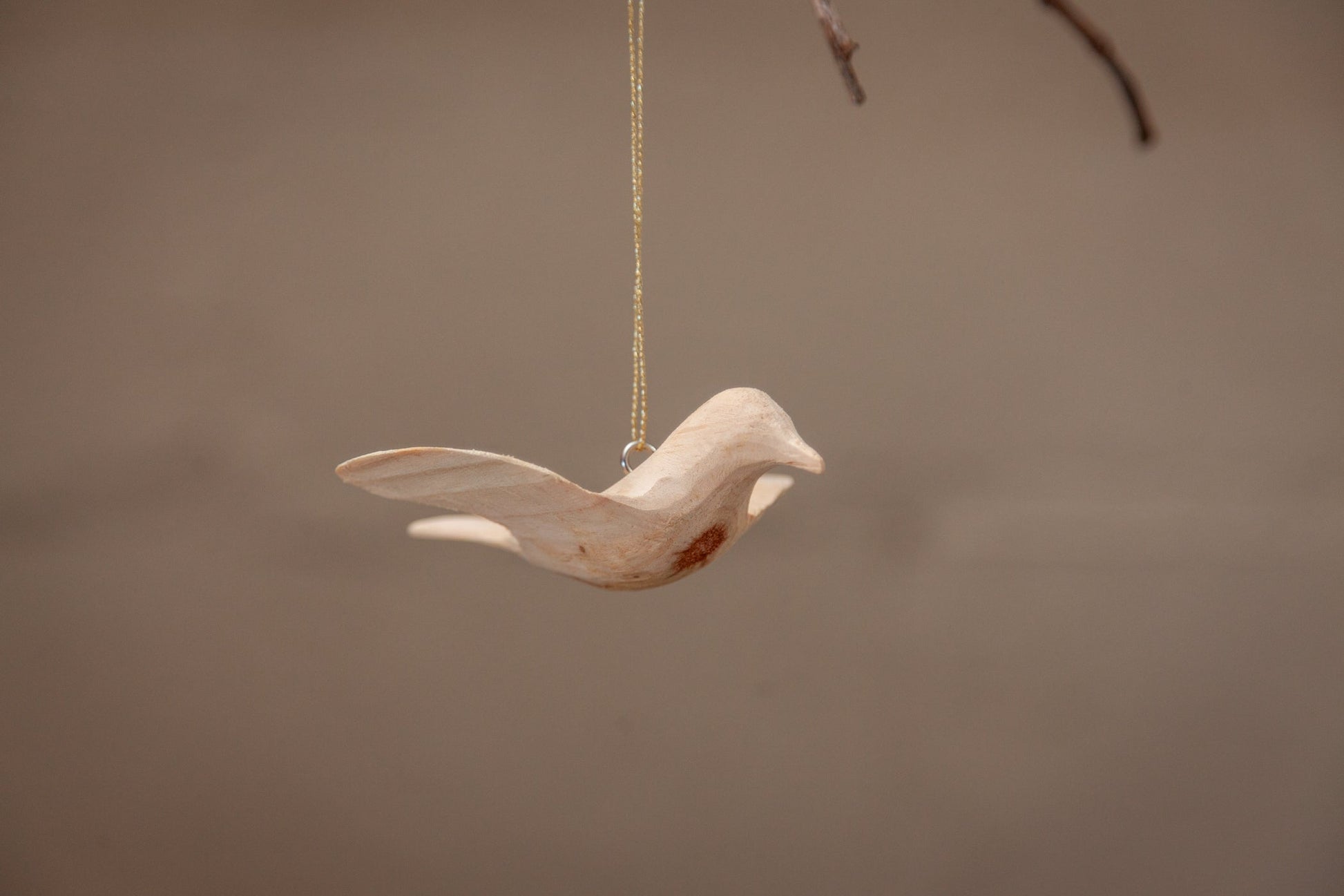 Wooden Sunbird Ornament