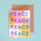 Peace Holiday Cards 12- pack