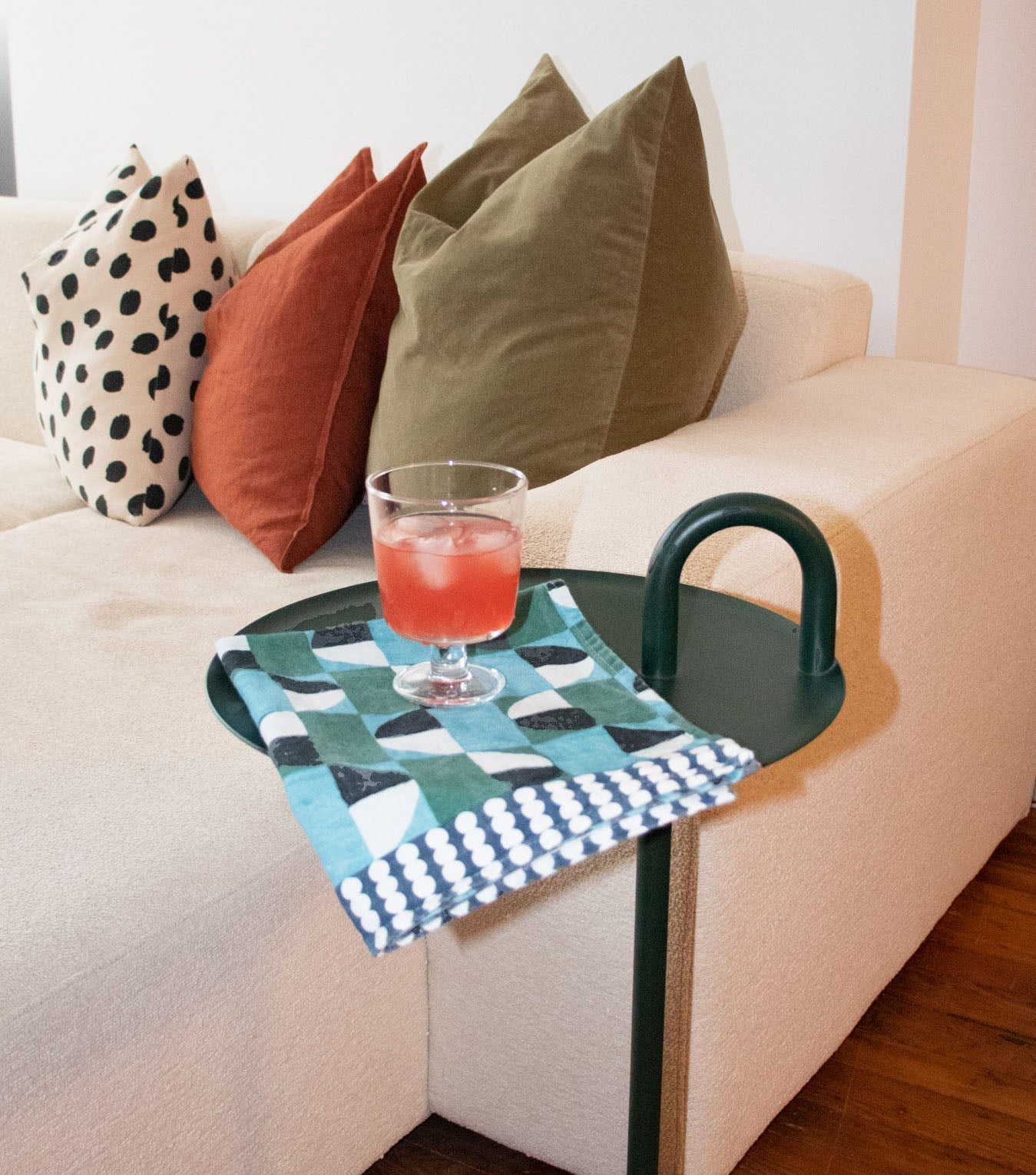 Pop Checkers Organic Tea Towels