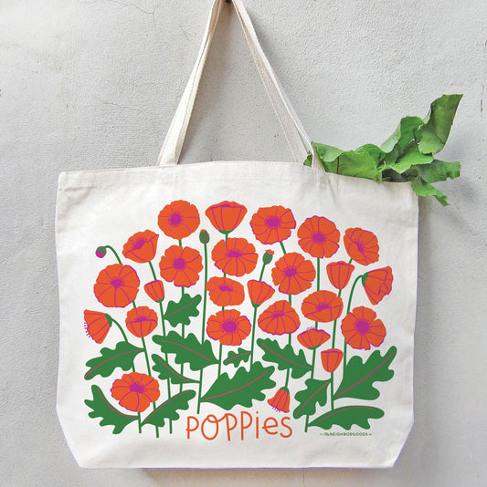 Poppies Tote Bag
