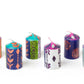 NEW!! Sari Painted Candles