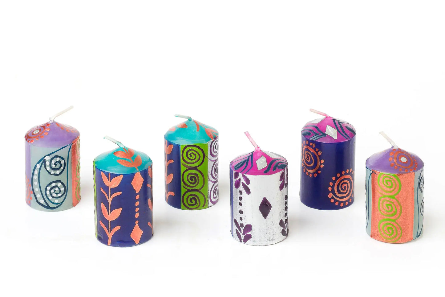 NEW!! Sari Painted Candles