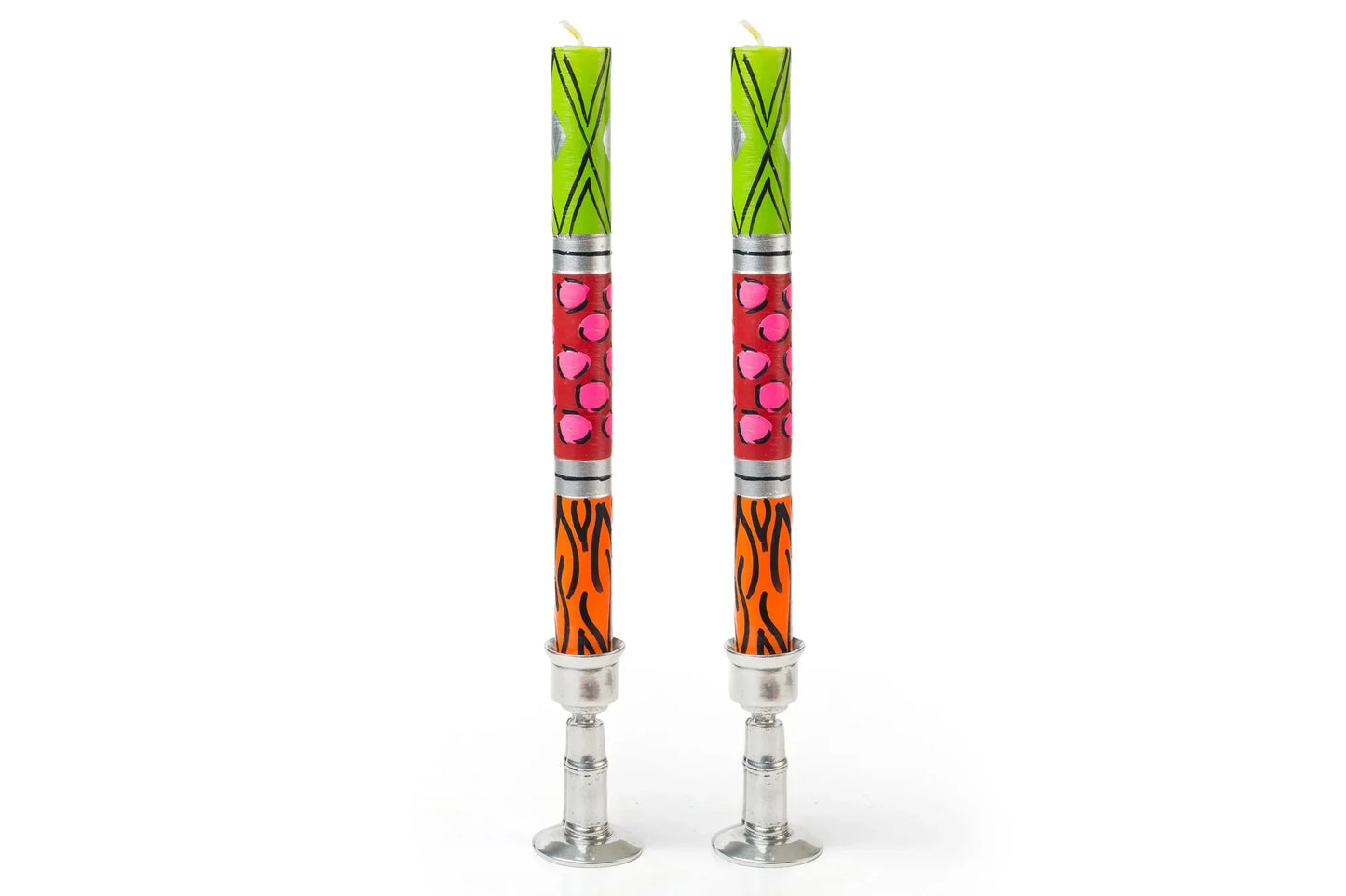 NEW!! Wild Animal Painted Candles