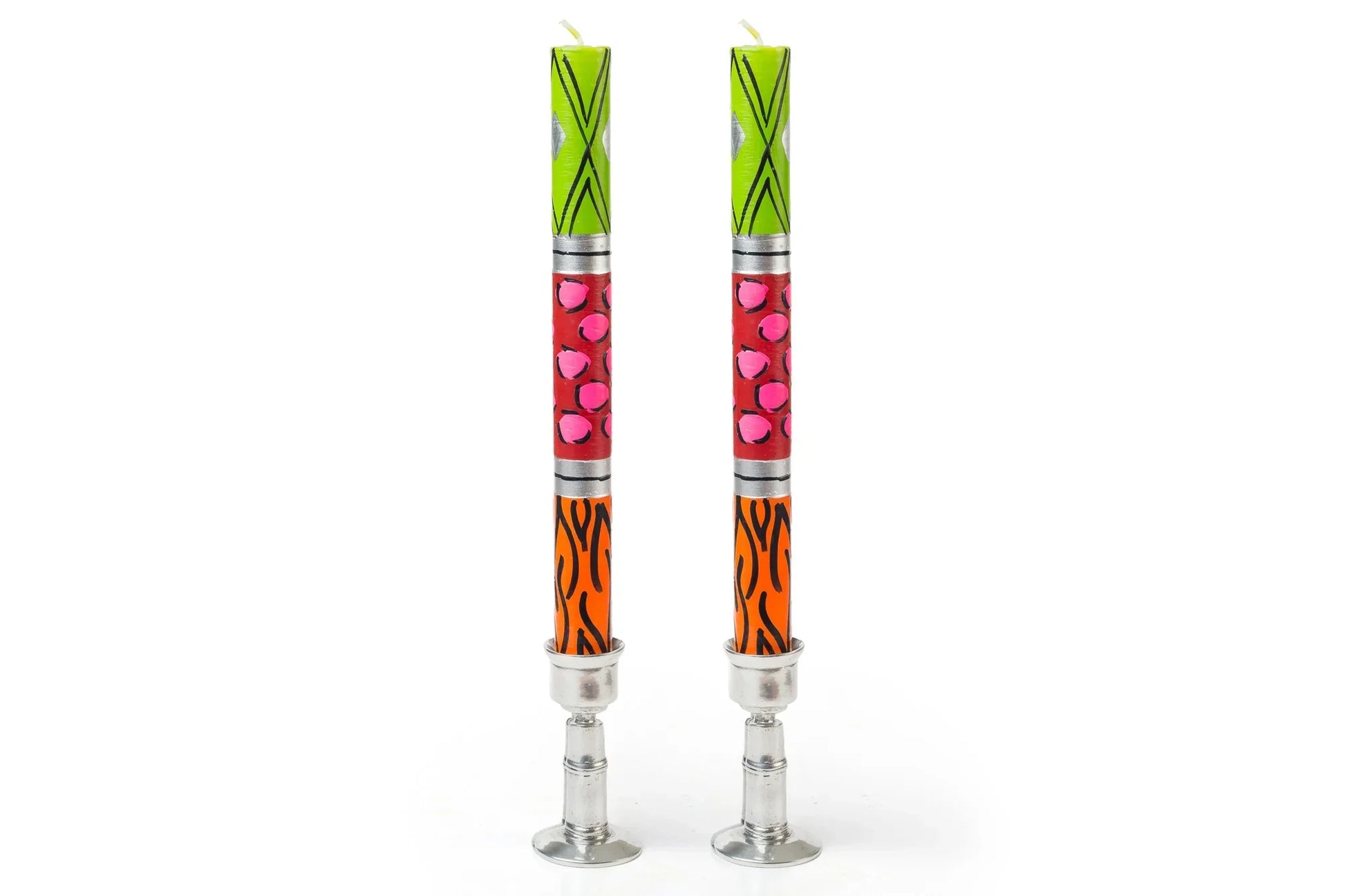 NEW!! Wild Animal Painted Candles